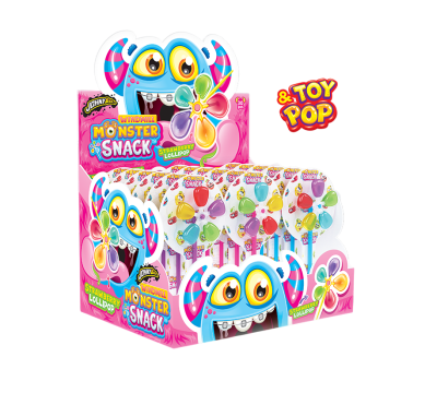 Леденец Monster Snack Мельница 30шт, Johny Bee