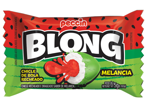 Ж. резинка Blong Watermelon (Арбуз) 40шт