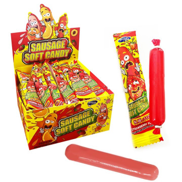 Мармелад 11г Sausage soft candy СОСИСКА 24*30шт