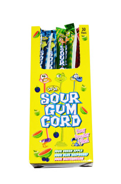 JoJo Ж. резинка Провод кислый Sour Gum cord 12*30*22 гр