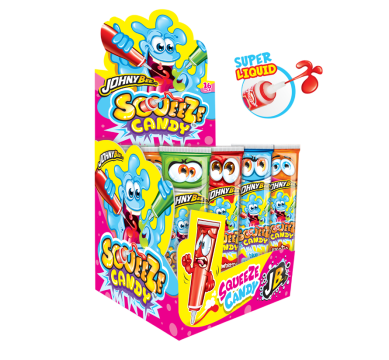 Жидкая конфета SqueeZe (в тюбике) Johny Bee 16шт