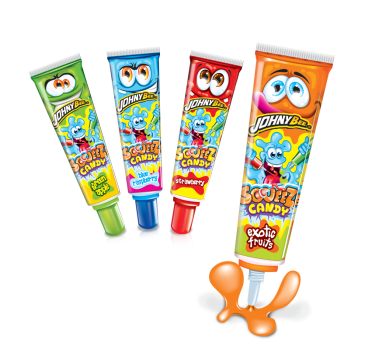 Жидкая конфета SqueeZe (в тюбике) Johny Bee 16шт