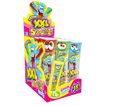 Жидкая конфета XXXL SqueeZe (в тюбике) Johny Bee 12шт