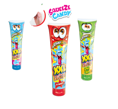 Жидкая конфета XXXL SqueeZe (в тюбике) Johny Bee 12шт