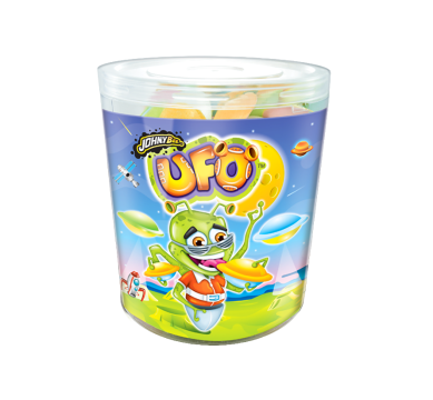 UFO вафельные подушечки с шипучкой Johny Bee 300шт