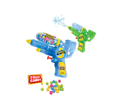 Игрушка Водяной Пистолет с драже (Water gun candy) Johny Bee 12 шт