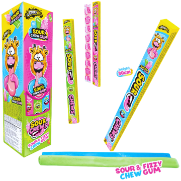 Жеват. конфета Sour Chews 24шт Johny Bee